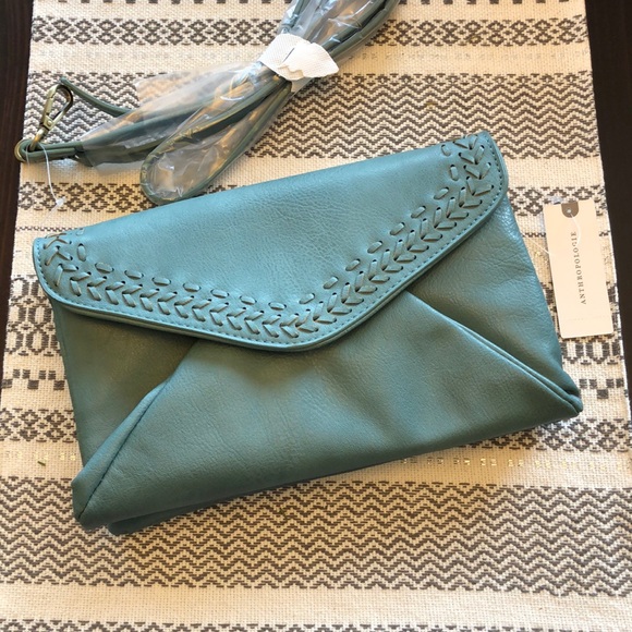 Anthropologie Isabella Whipstitch Envelope Purse - Picture 2 of 8
